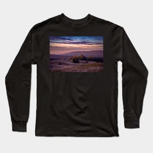 Sunset over mountains Long Sleeve T-Shirt